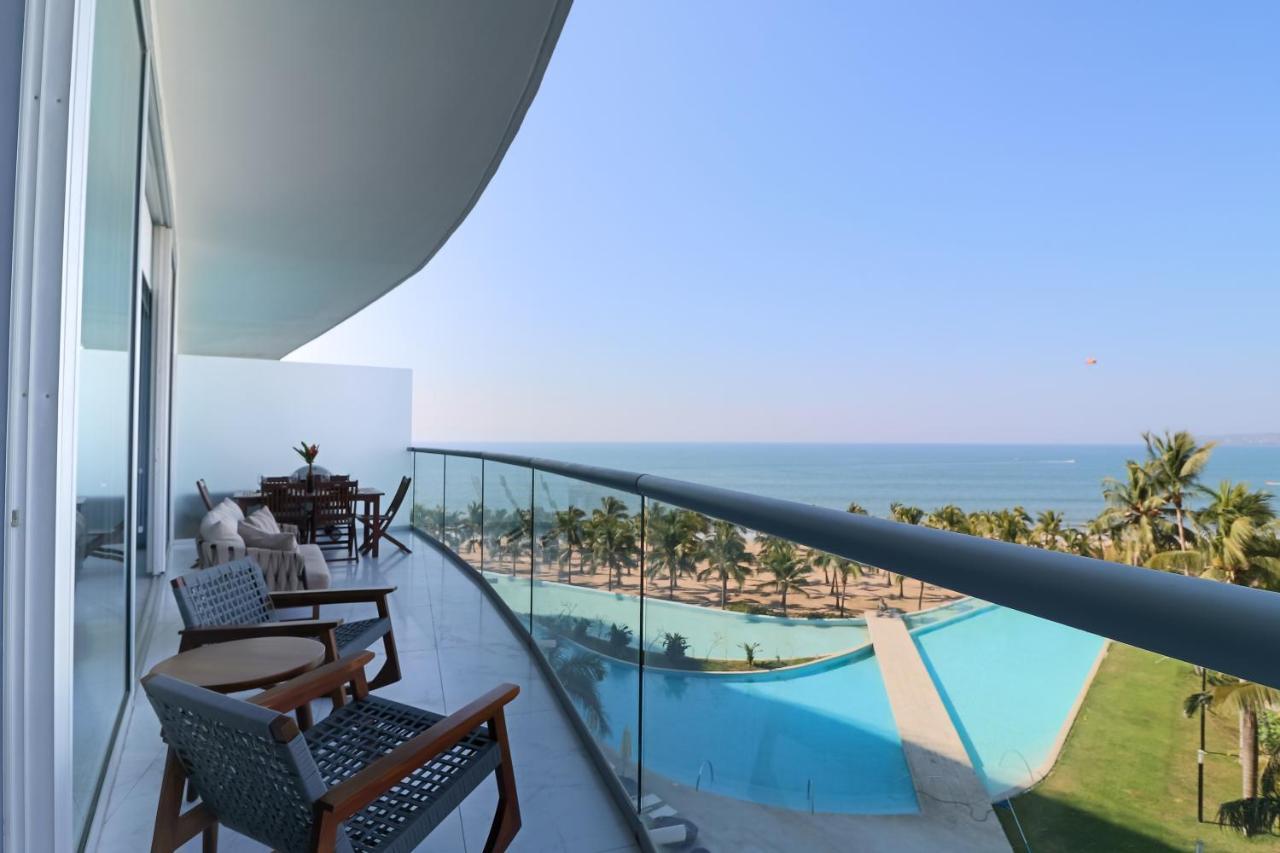 Maritima Playa Beach Front Condo With Great Views Nuevo Vallarta Exterior photo